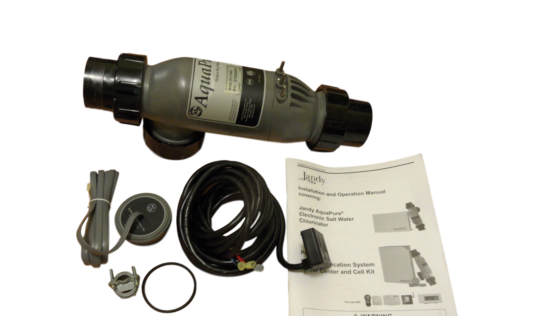 Jandy AquaPure PLC1400 COMPLETE KIT Saltwater Cell, Sensor & Cable